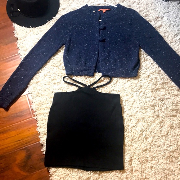 LA Hearts Black Cut-Out Mini Skirt - Picture 7 of 8